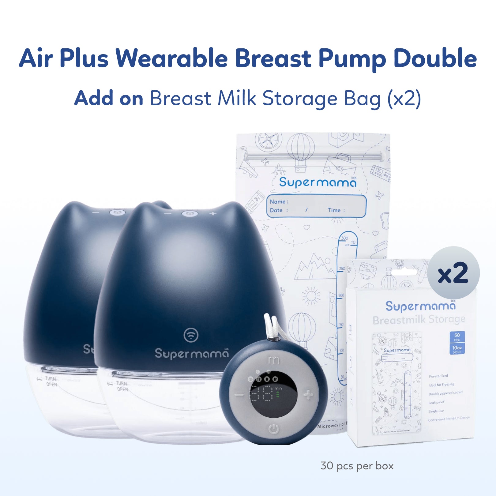 Air Plus Wearable Pump with Remote