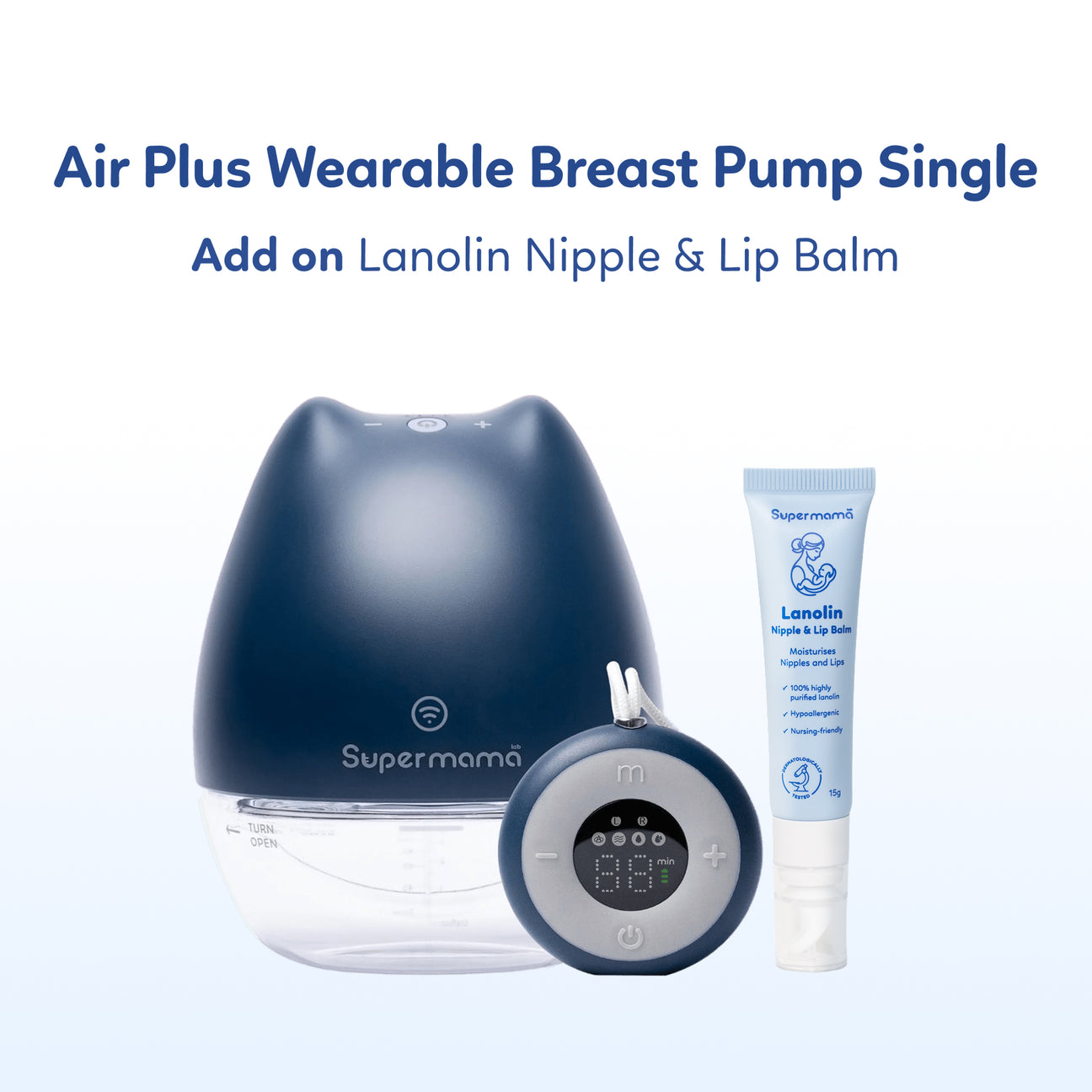 Air Plus Wearable Pump with Remote – Supermama Lab SG