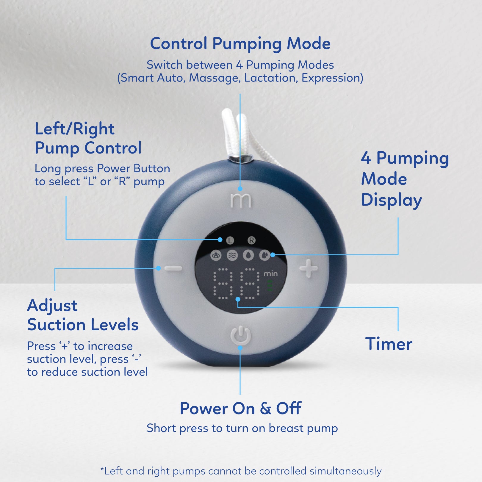 Air Plus Wearable Pump with Remote
