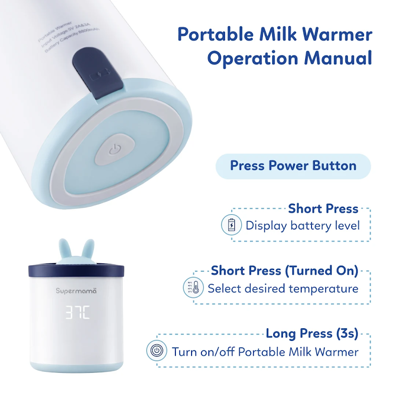 Portable Milk Warmer